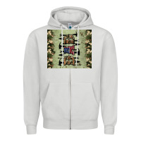 Dove Grey repair tools dad tumbler Zipper Hoodie - Artiststas