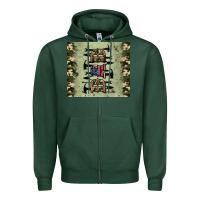 Sports Green repair tools dad tumbler Zipper Hoodie - Artiststas