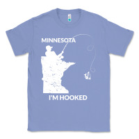 Colony Blue MN Minnesota Fishing T Gift for Fishermen and Anglers Classic Tee - longCreatives