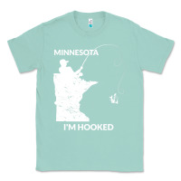 Seafoam MN Minnesota Fishing T Gift for Fishermen and Anglers Classic Tee - longCreatives
