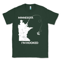 Sports Green MN Minnesota Fishing T Gift for Fishermen and Anglers Classic Tee - longCreatives