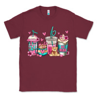 Burgundy valentines day coffee Classic Tee - Jasminsmagicworld