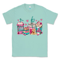 Seafoam valentines day coffee Classic Tee - Jasminsmagicworld