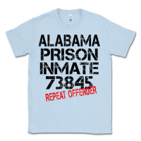 Dusty Blue halloween alabama prisoner party costume tshirt Classic Tee - longCreatives