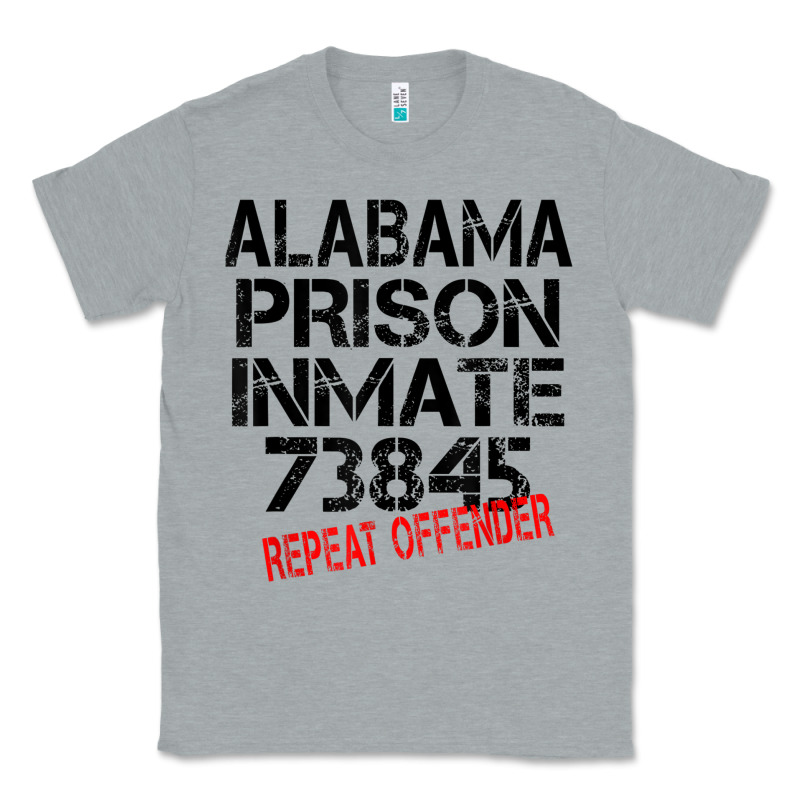 Halloween Alabama Prisoner Party Costume Tshirt Classic Tee by longCreatives | Teevron