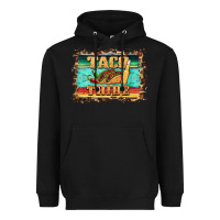 Black taco tribe western background Heavyweight Hoodie - BarkalooDesign