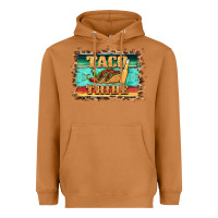 Meerkat taco tribe western background Heavyweight Hoodie - BarkalooDesign