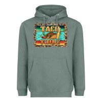 Sage taco tribe western background Heavyweight Hoodie - BarkalooDesign