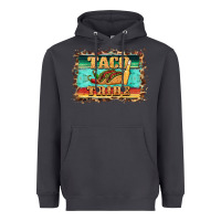 Smoke taco tribe western background Heavyweight Hoodie - BarkalooDesign
