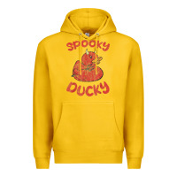 Lemon spooky devil rubber duck halloween Premium Hoodie - longCreatives
