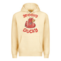 Pina Colada spooky devil rubber duck halloween Premium Hoodie - longCreatives