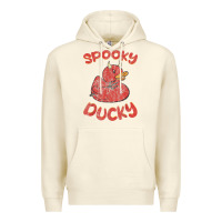 Sandshell spooky devil rubber duck halloween Premium Hoodie - longCreatives