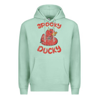 Seafoam spooky devil rubber duck halloween Premium Hoodie - longCreatives