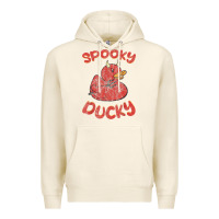 Tofu spooky devil rubber duck halloween Premium Hoodie - longCreatives