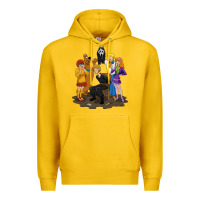 Lemon surprise!  scooby dog with friends funny halloween Premium Hoodie - longCreatives