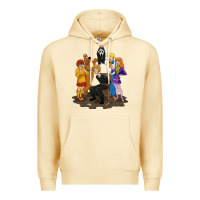Pina Colada surprise!  scooby dog with friends funny halloween Premium Hoodie - longCreatives