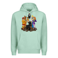 Seafoam surprise!  scooby dog with friends funny halloween Premium Hoodie - longCreatives