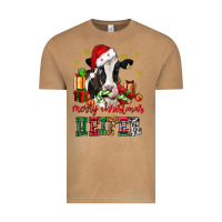 Vintage Camel merry christmas heifer cow Vintage Tee - CowGirlArtShop