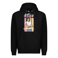 Black Matt Dillon - Retro Aesthetic Design Premium Hoodie - longCreatives