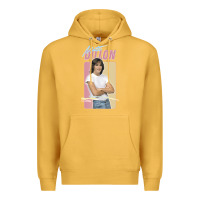 Mustard Matt Dillon - Retro Aesthetic Design Premium Hoodie - longCreatives