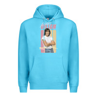 Ocean Blue Matt Dillon - Retro Aesthetic Design Premium Hoodie - longCreatives