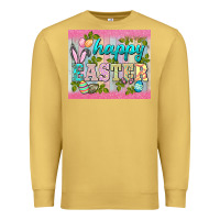 Antique Gold happy easter mousepad Premium Sweatshirt - BarkalooDesign