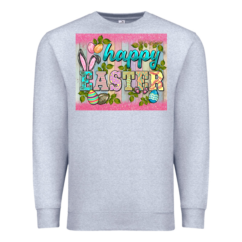 Happy Easter Mousepad Premium Sweatshirt by BarkalooDesign | Teevron
