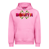 Fuchsia Pink bonita Urban Hoodie - AdoDesignShop