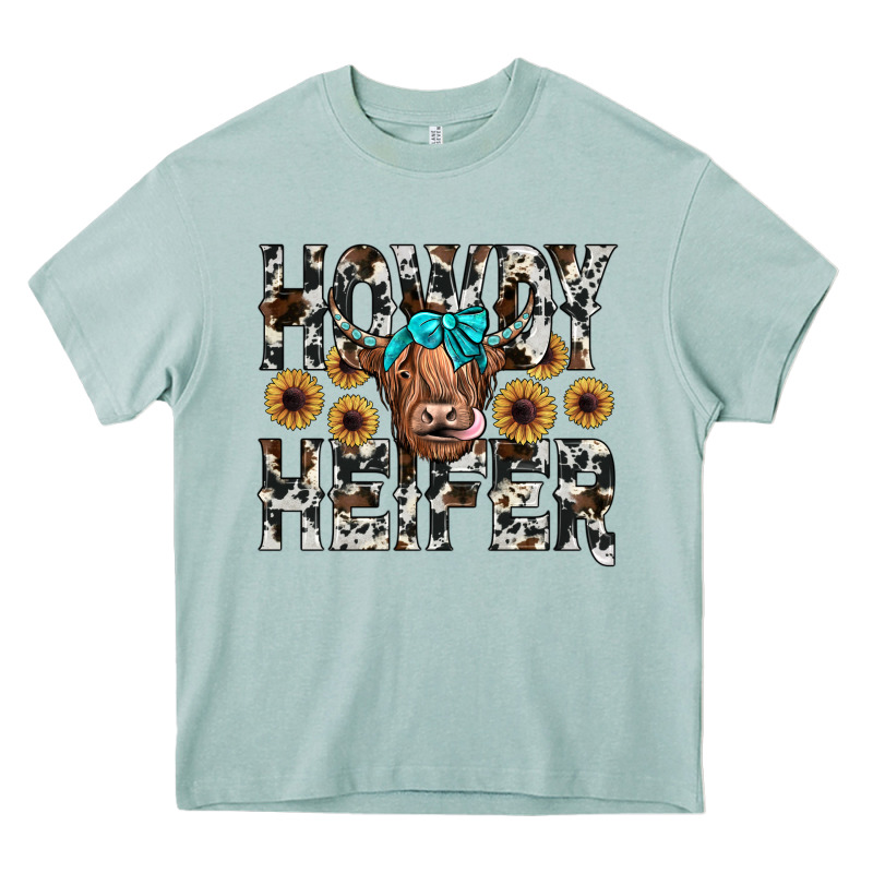 Howdy Heıfer Heavy Core Tee by JahusDesignShop | Teevron