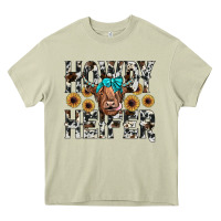 Mossy howdy heıfer Heavy Core Tee - JahusDesignShop