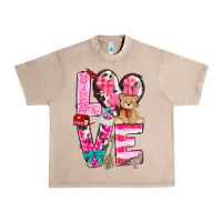 French Oak Love Valentine's Day Urban Heavy Tee - HowdyJamesFarm