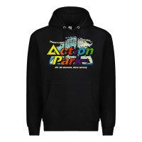Black Funny Action Park New Jersey 1978 Vintage Premium Hoodie - longCreatives