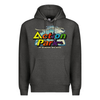 Charcoal Heather Funny Action Park New Jersey 1978 Vintage Premium Hoodie - longCreatives
