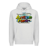 Dove Grey Funny Action Park New Jersey 1978 Vintage Premium Hoodie - longCreatives