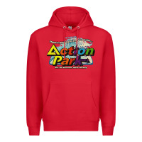 Red Funny Action Park New Jersey 1978 Vintage Premium Hoodie - longCreatives