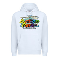 White Funny Action Park New Jersey 1978 Vintage Premium Hoodie - longCreatives