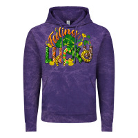 Cloud Purple Feeling lucky St. Patrick's Day Vintage Hoodie - CowGirlArtShop