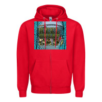 Red reel great dad Zipper Hoodie - Artiststas