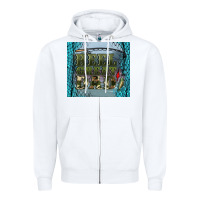 White reel great dad Zipper Hoodie - Artiststas