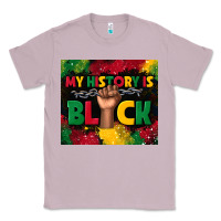 Lilac my history is black Classic Tee - TumblerDesignByShophia