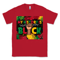 Red my history is black Classic Tee - TumblerDesignByShophia