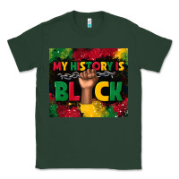 Sports Green my history is black Classic Tee - TumblerDesignByShophia