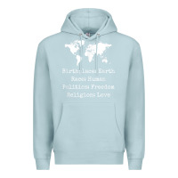 Blue Mist birthplace earth race human politics freedom religion love t shirt Premium Hoodie - longCreatives