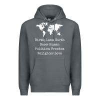 Rock birthplace earth race human politics freedom religion love t shirt Premium Hoodie - longCreatives