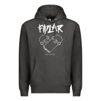 Charcoal Heather Fidlar no Waves fans , music Premium Hoodie - longCreatives