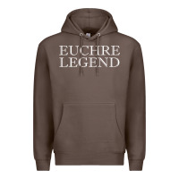 Coffee euchre tee shirt funny euchre player gift idea euchre legend Premium Hoodie - longCreatives