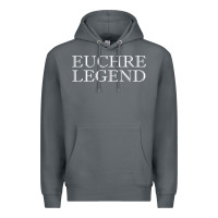 Rock euchre tee shirt funny euchre player gift idea euchre legend Premium Hoodie - longCreatives