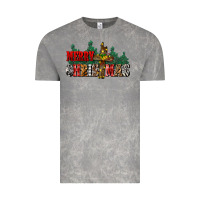 Cloud Rock merry christmas  cross Vintage Tee - CowGirlArtShop