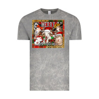 Cloud Rock merry Christmas goats tumbler Vintage Tee - Jasminsmagicworld