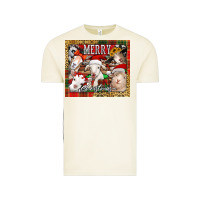 Vintage Arctic merry Christmas goats tumbler Vintage Tee - Jasminsmagicworld